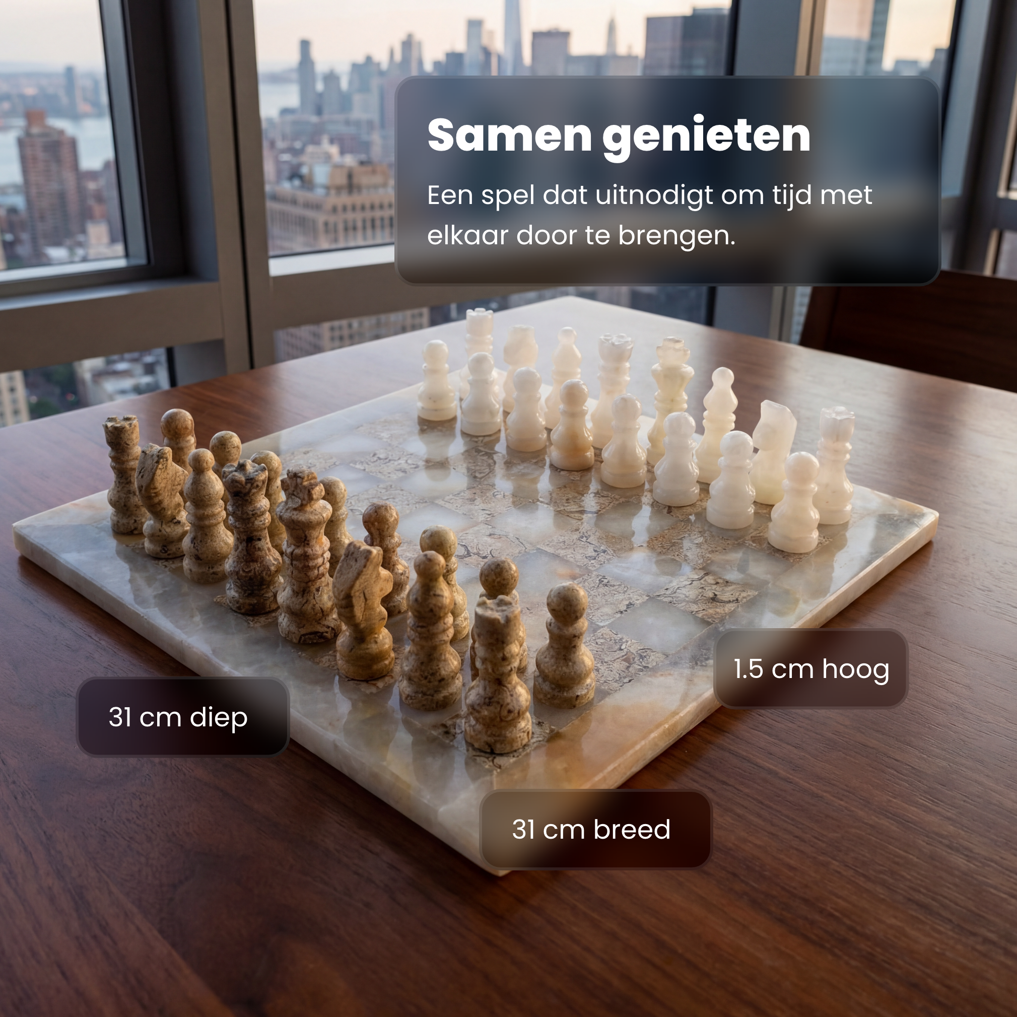 Ravendi Regalia Chess Set