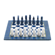 Ravendi Lapis Lazuli Chess Set