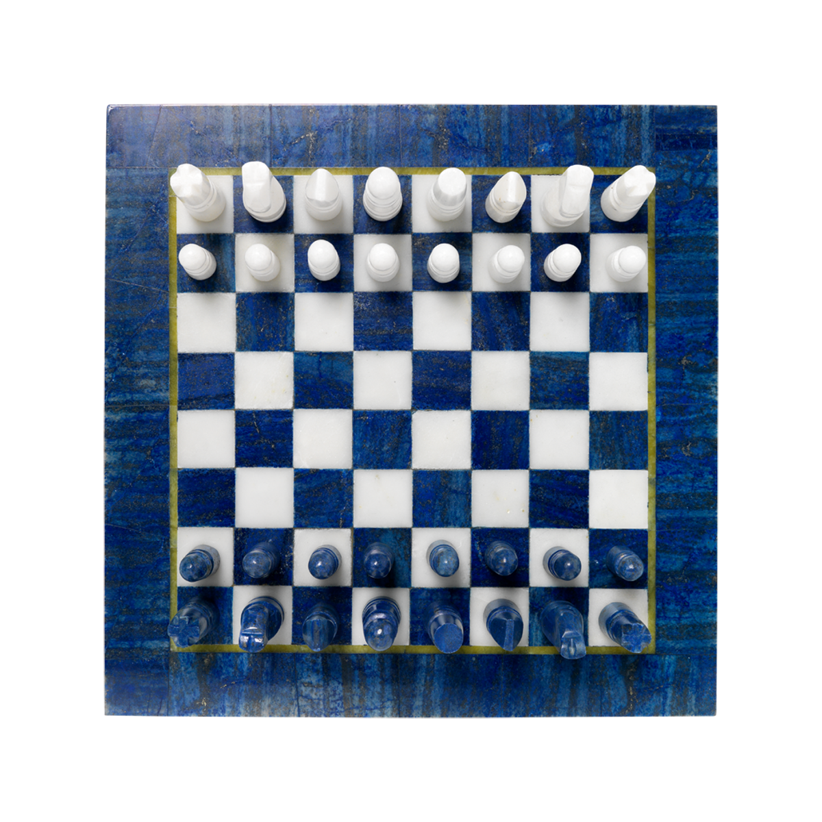 Ravendi Lapis Lazuli Chess Set