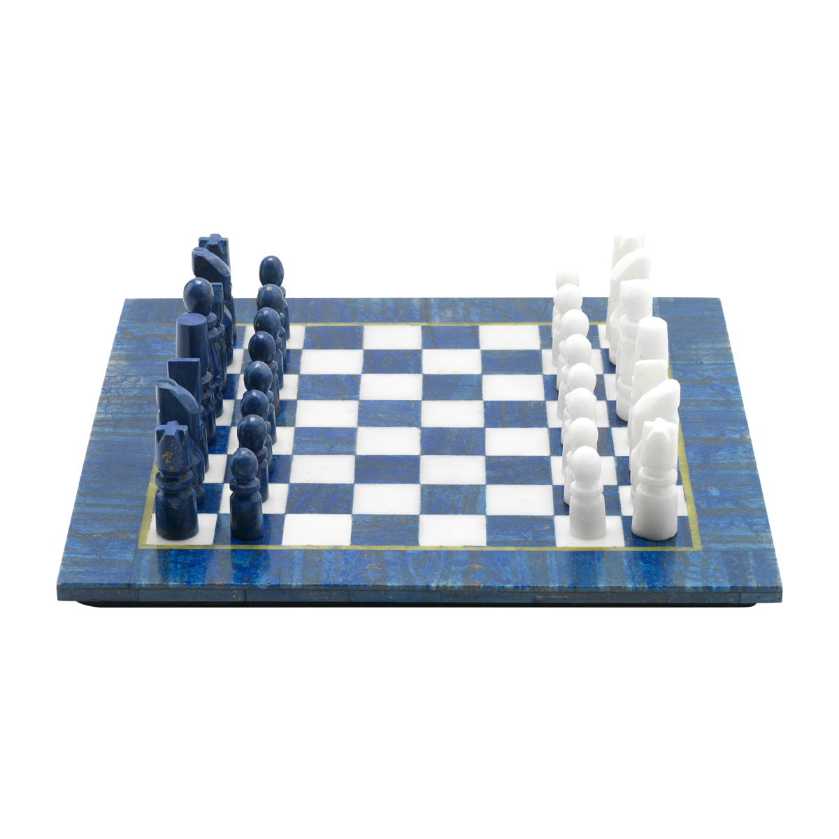 Ravendi Lapis Lazuli Chess Set