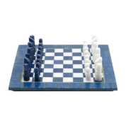 Ravendi Lapis Lazuli Chess Set