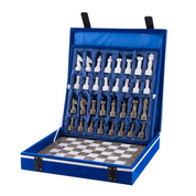 Ravendi Luxe Marmeren Schaakbord Sanddune & White Chess