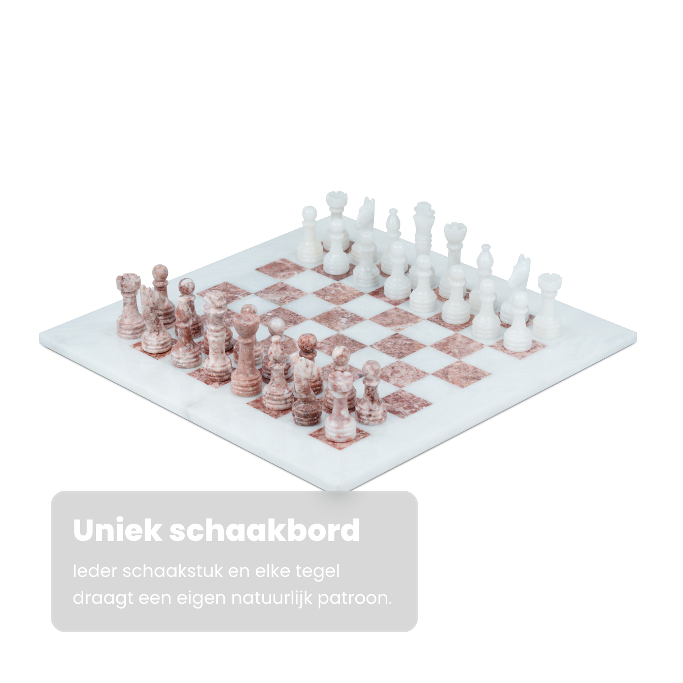 Ravendi Rosé Chess Set