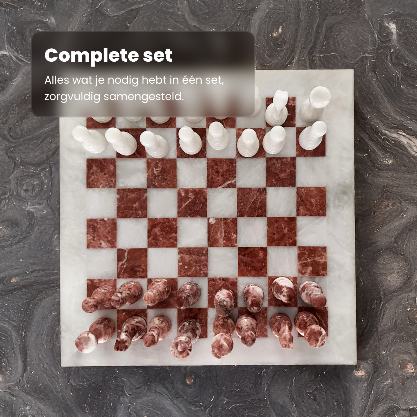 Ravendi Rosé Chess Set